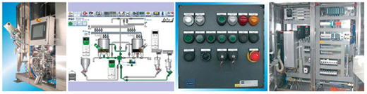Ystral controls and switchboards